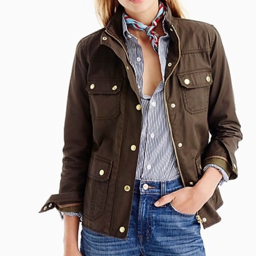 J. Crew - Downtown Field Jacket - Waxed Canvas